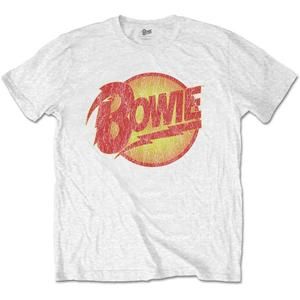 David Bowie Unisex T-Shirt  Diamond Dogs Logo White